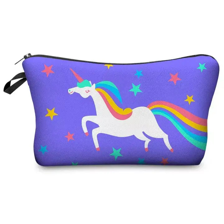 Trousse de Toilette Bébé - Licorne Bleu