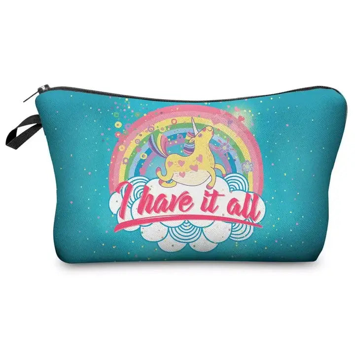 Trousse de Toilette Bébé - Licorne Vert