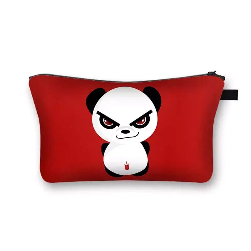 Trousse de Toilette Bébé - Panda Rouge
