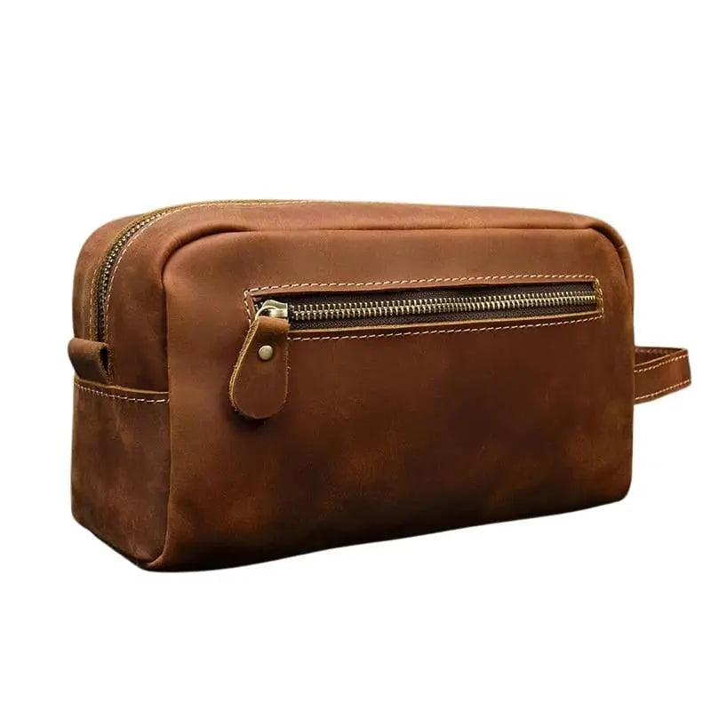 Trousse de Toilette Cuir Homme