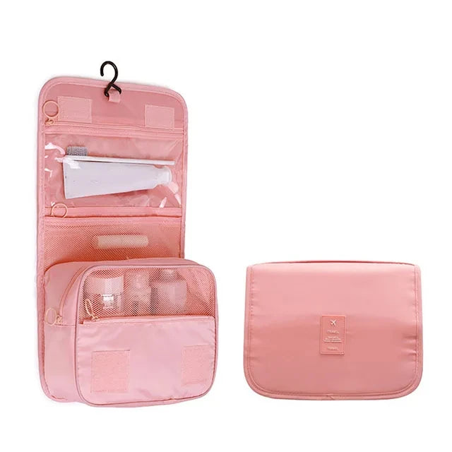 Trousse de Toilette Femme à Suspendre Rose