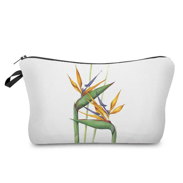 Trousse de Toilette Tissu Femme Blanc