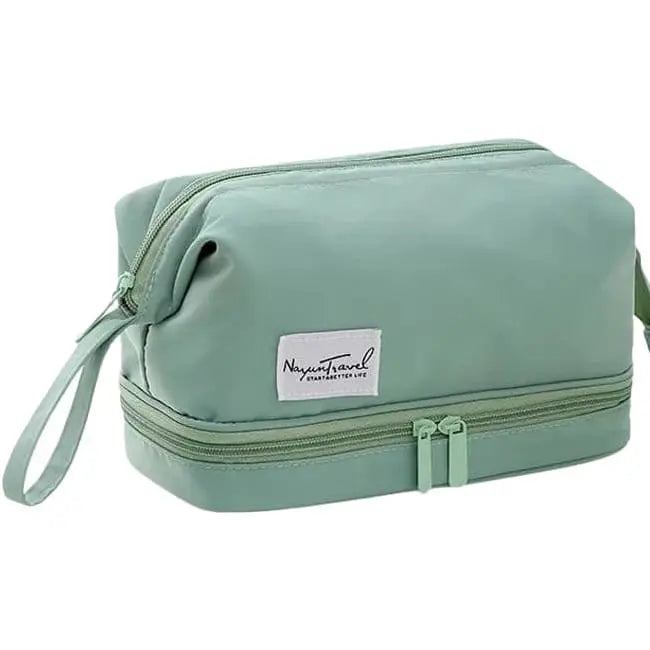 Trousse de Toilette Femme Vert à Anse