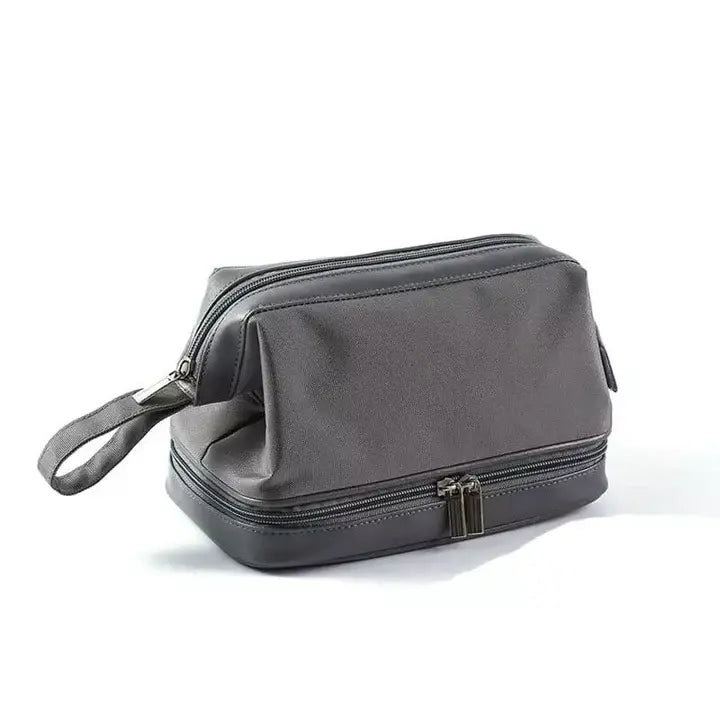 Trousse de Toilette Voyage Homme Gris