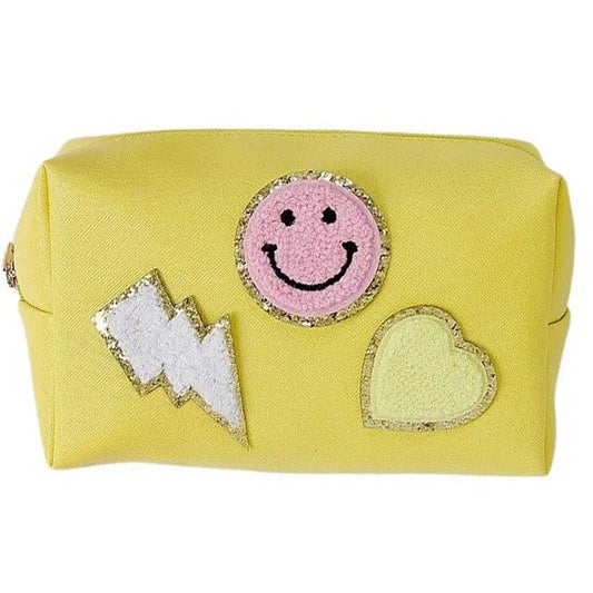 Trousse de Toilette Bébé Smiley Jaune