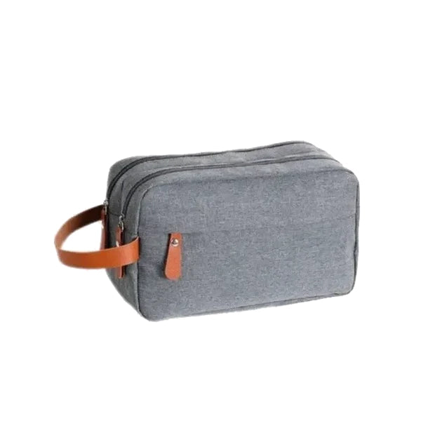 Trousse de Toilette de Voyage Homme Gris