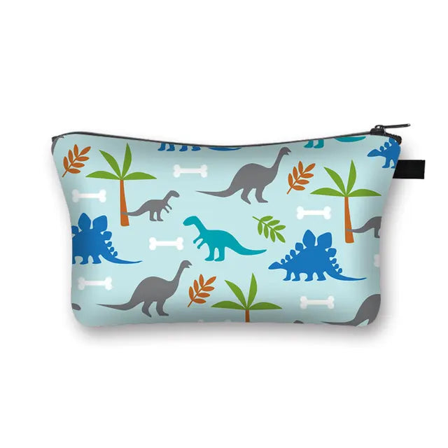 Trousse de Toilette Dinosaure Bleu