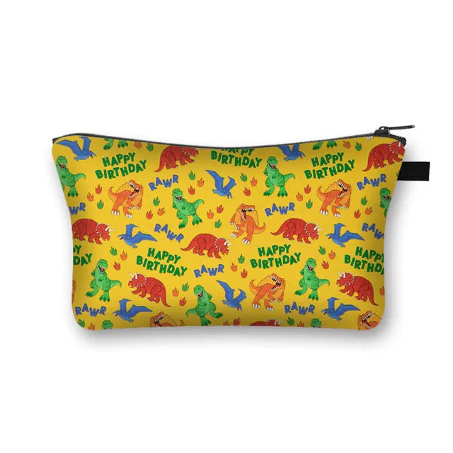 Trousse de Toilette Dinosaure Jaune