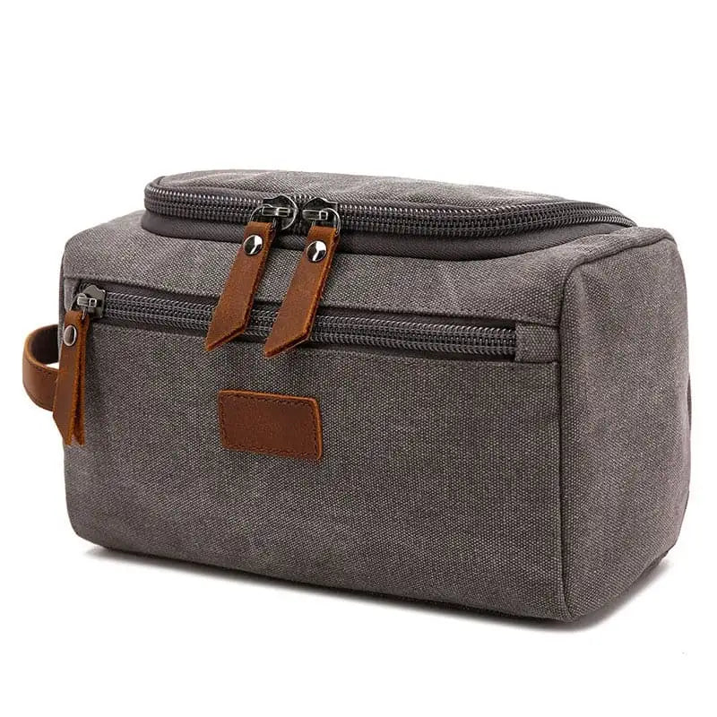 Trousse de Toilette Homme Classe Gris