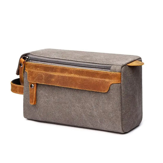 Trousse de Toilette Homme Tendance Gris